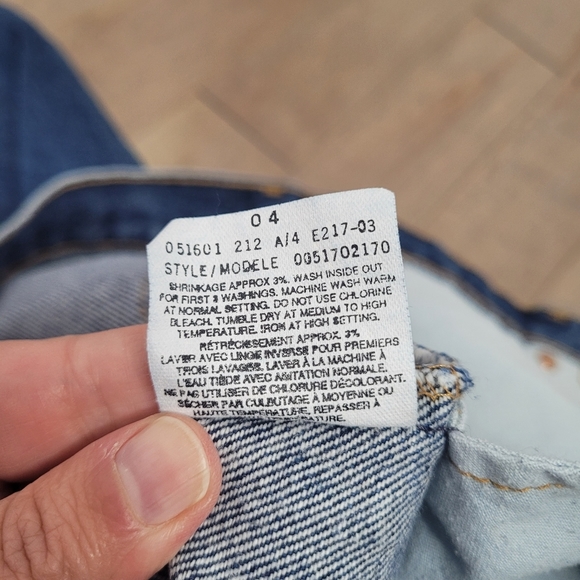 Vintage Levi's 505 bootcut jeans 36-32 - Picture 8 of 11